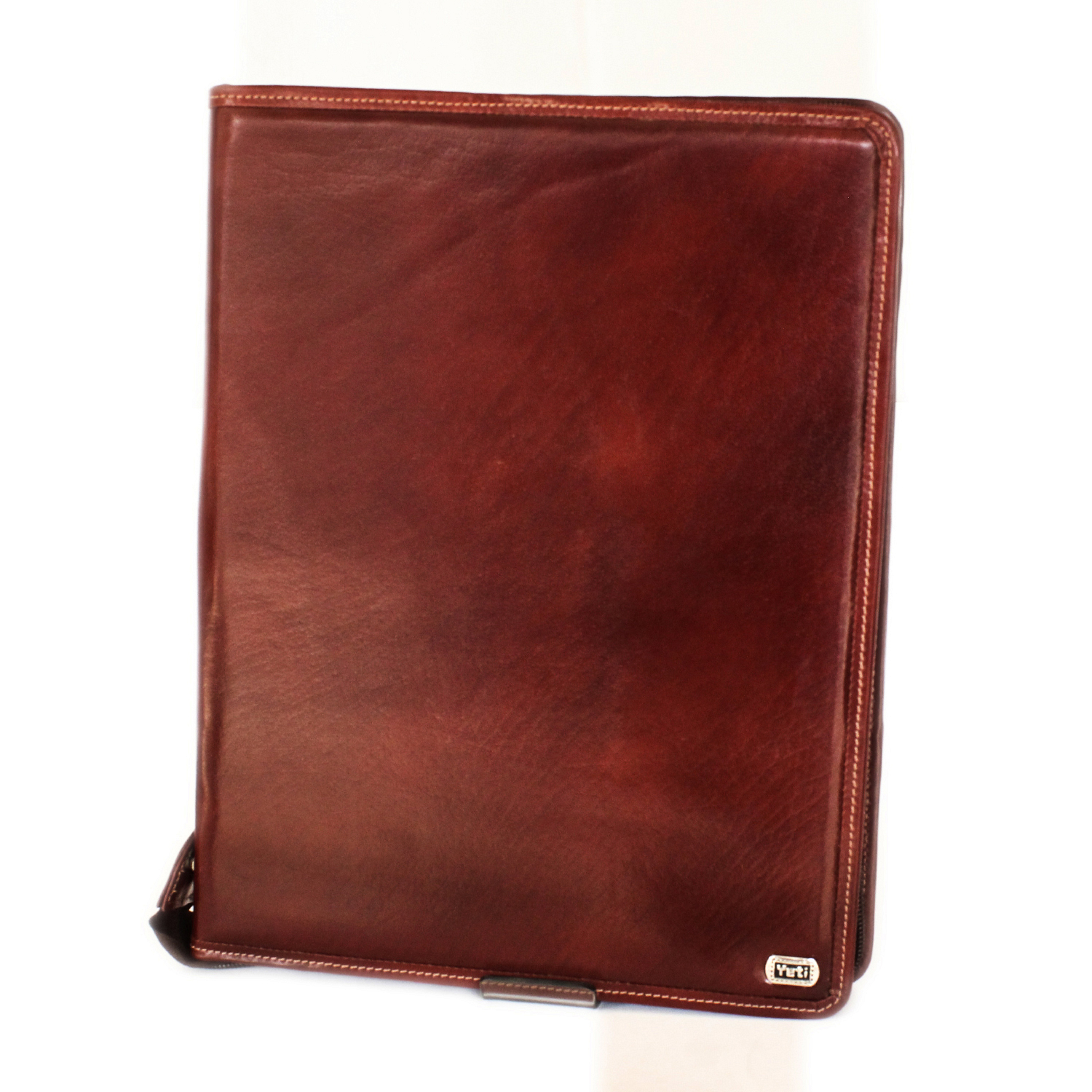 Zipper All Around (ZAA) Very Special Two Tone Tan Leather (9402)